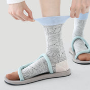 Women's Mesh Crew Socks (3-Pack) - sock set showing breathable mesh comfort