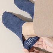 Men's 92% Cotton Cushioned Invisible Socks