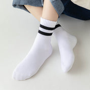 Kid's Retro Stripe Crew Socks - 3 Pairs - Weavasocks