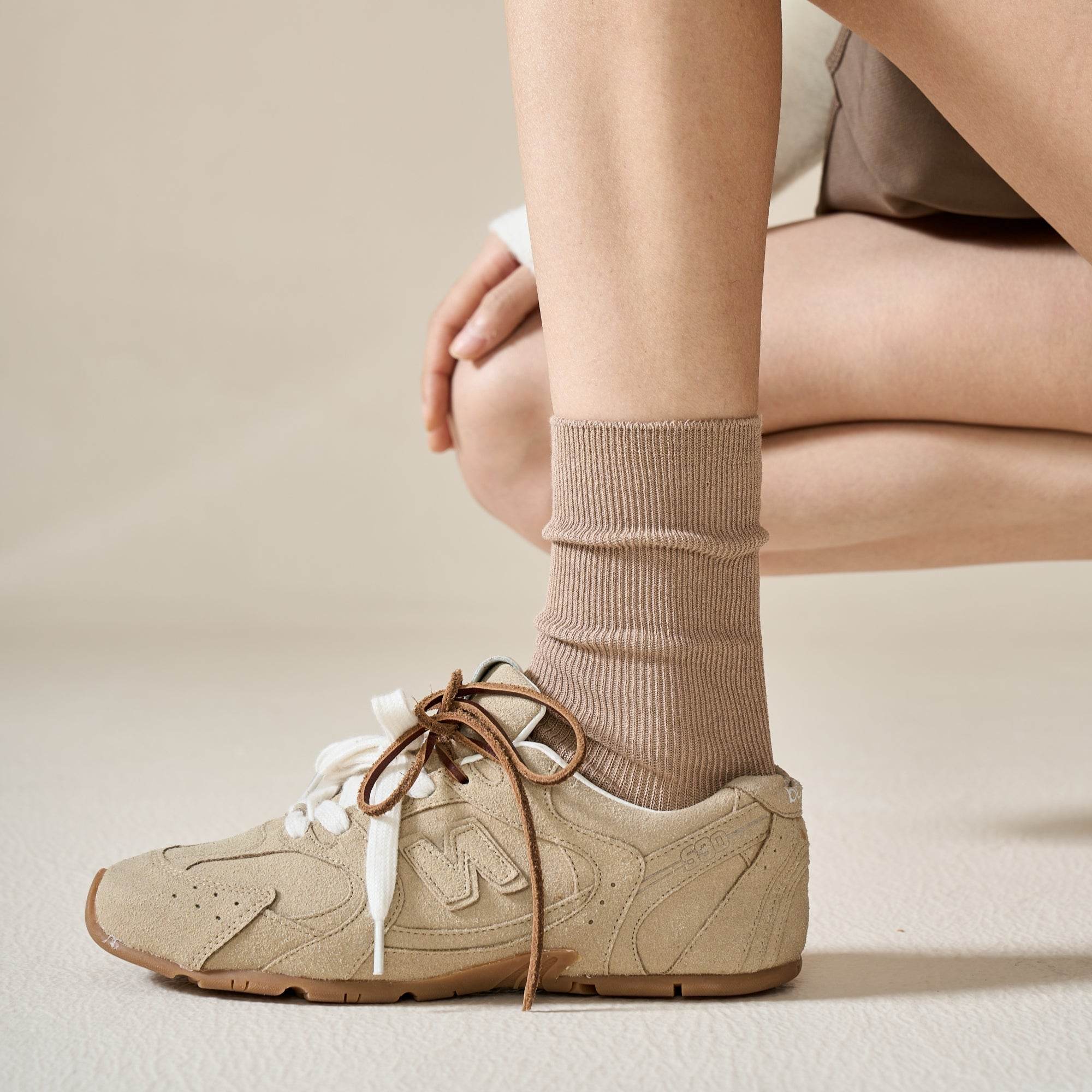 Women's Everyday Slouchy Ribbed Socks - Single Pair