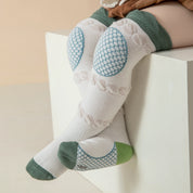Baby & Toddler Cotton Crawling Knee-High Socks 3-Pack - sock set showing soft cotton comfort