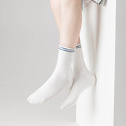 Kid's Retro Stripe Athletic Socks - 5 Pairs - Weavasocks