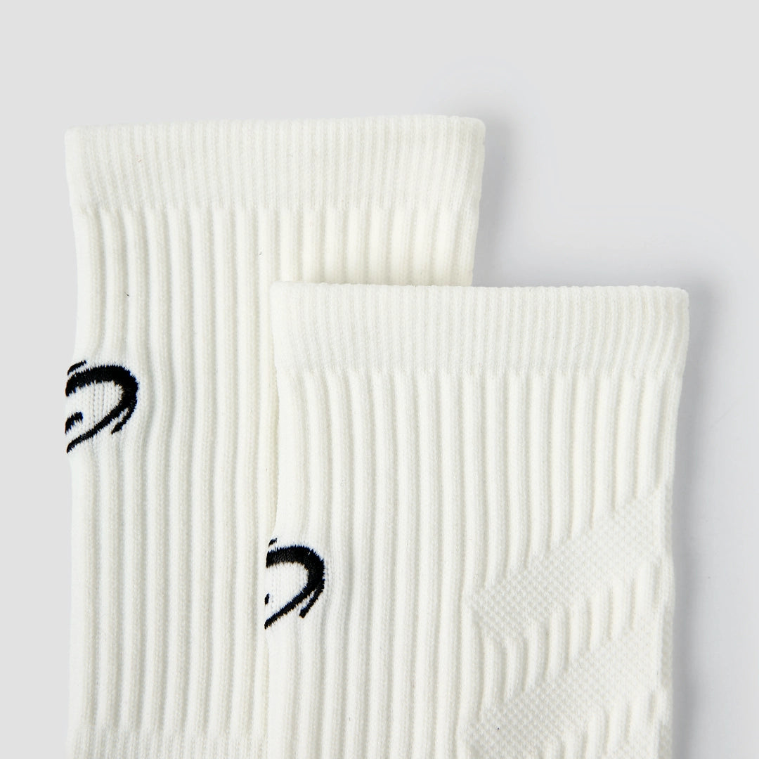Performance Crew Socks - White