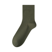 Men's 98% Premium Cotton Business Crew Socks