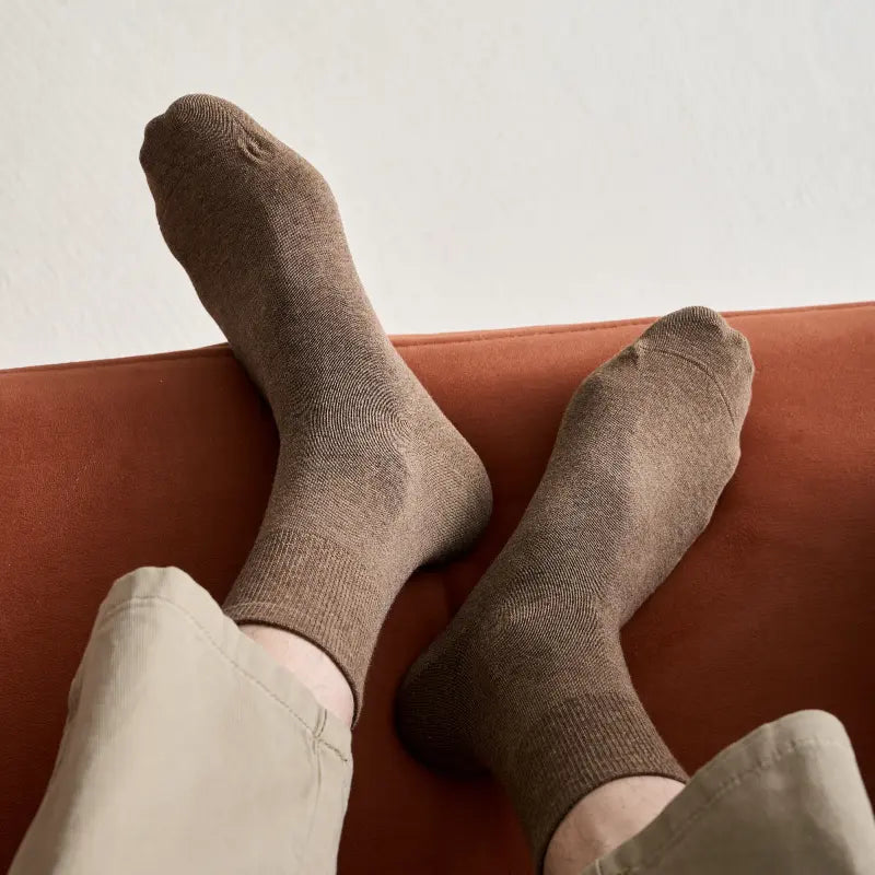 Men's Everyday Smooth-Knit Cotton Socks