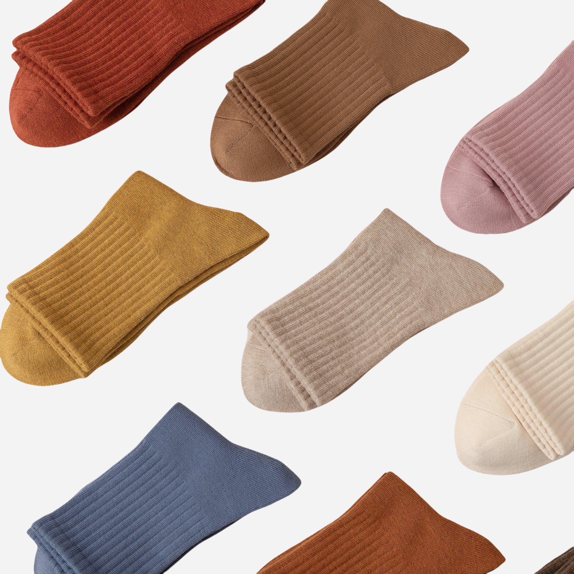 Women's The Heritage Ribbed Crew-5 Pack
