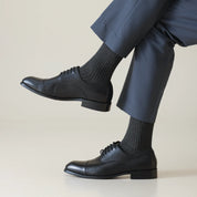 Men's 80% Cotton Drop-Needle Business Crew