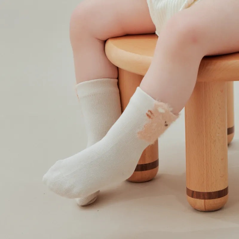 Babies Petting Zoo Socks-3 Pairs