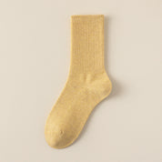 Women's Dual-Knit Cotton-Faced Wool-Lined Thermal Crew Socks