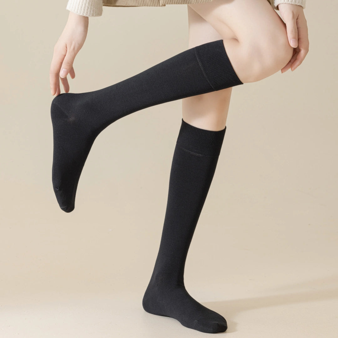 Soft Cotton Knee Highs