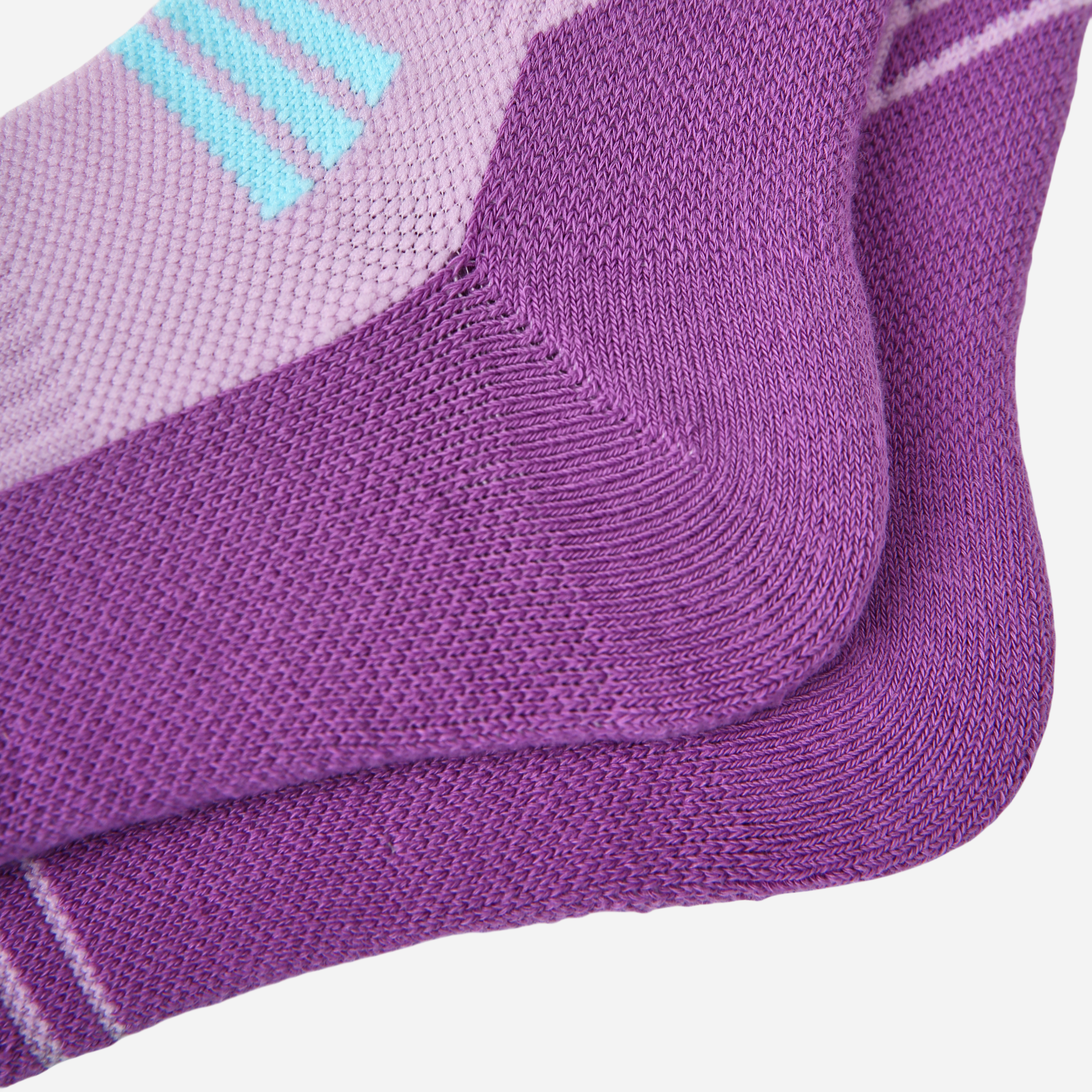 Women's Performance Athletic Crew Socks-Purple-1 Pack