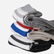 Men's Retro Stripe Ankle Socks-5 Pack - Weavasocks