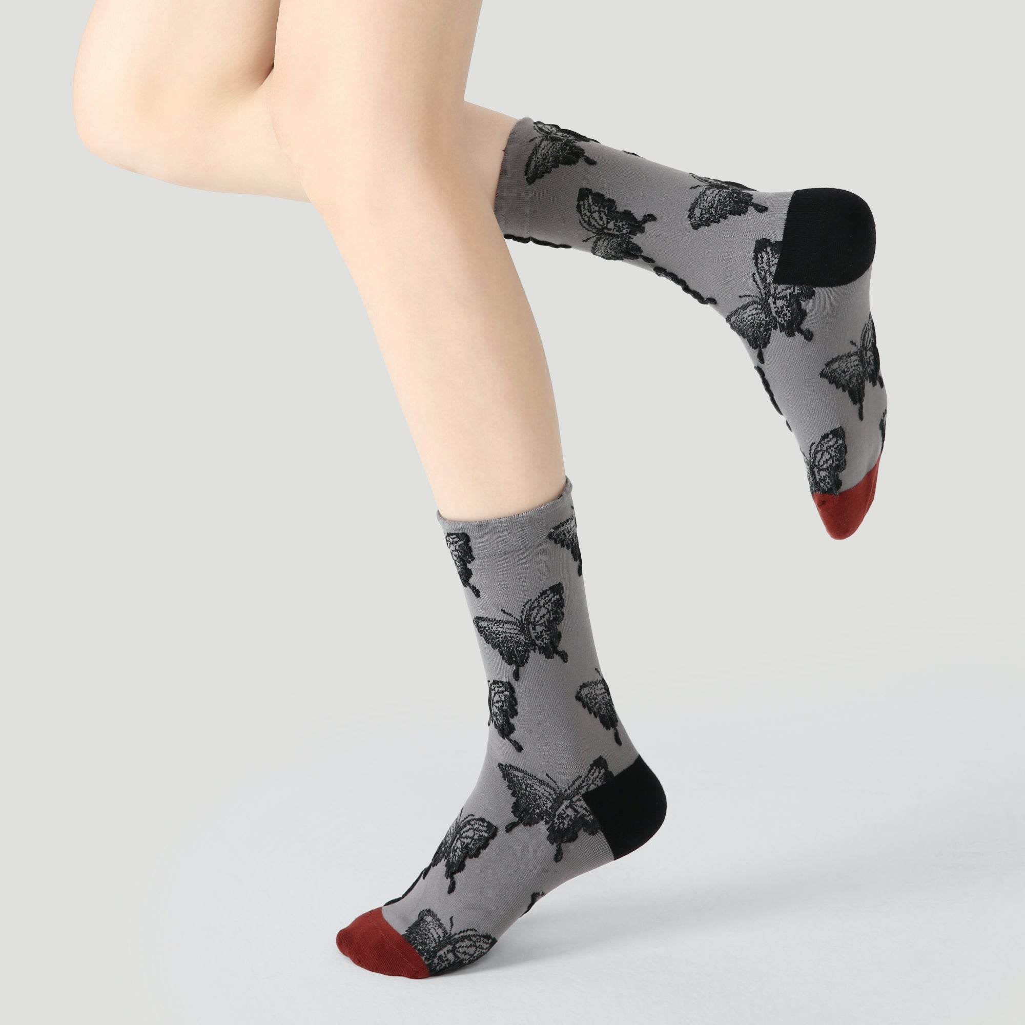 Women's Dark Romance Crew Socks - 3 pairs