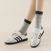 Women's Ultra-Thin "Airy" Rolled Cuff Slouch Socks
