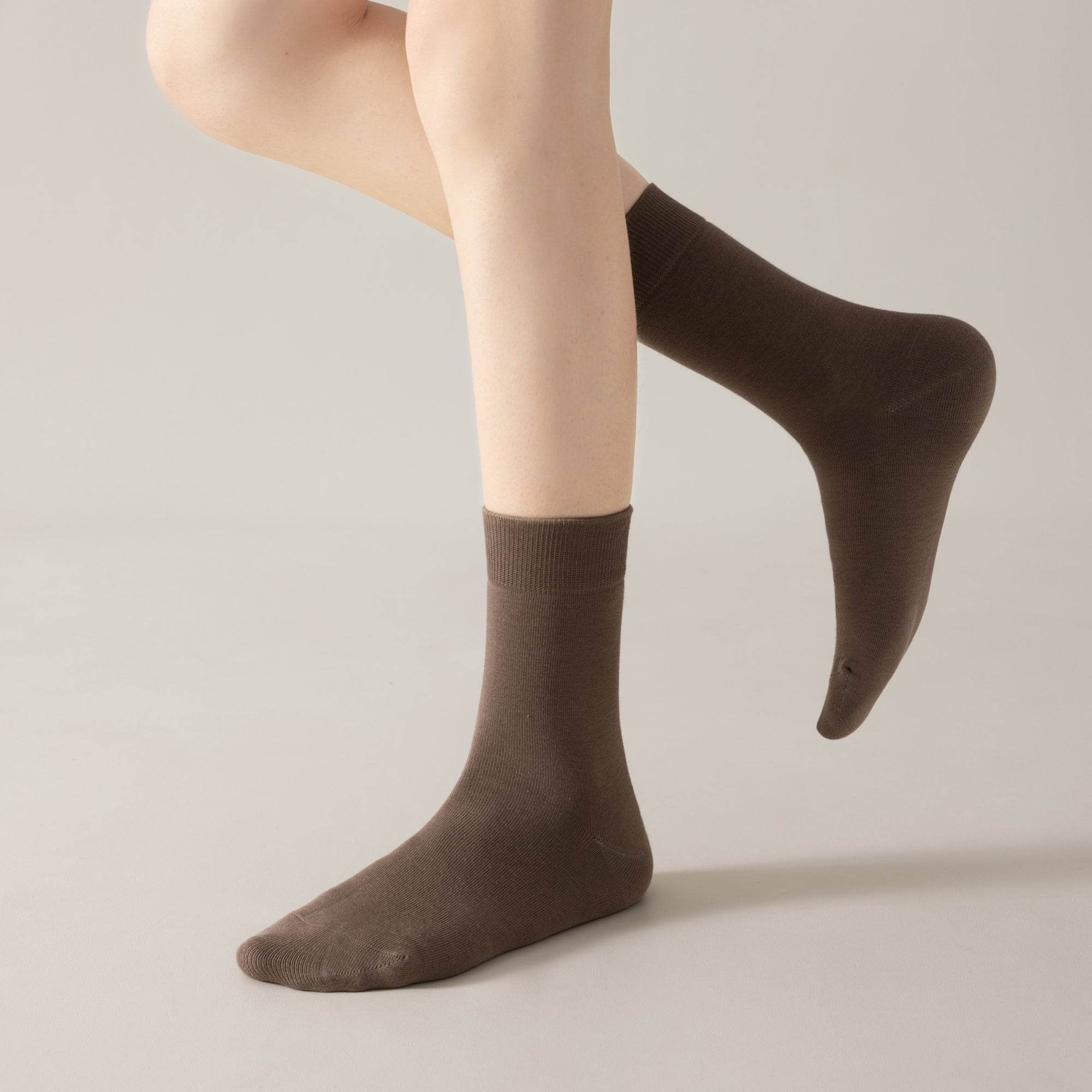 Women's Everyday Cotton Crew Socks - 5 Pairs - Weavasocks