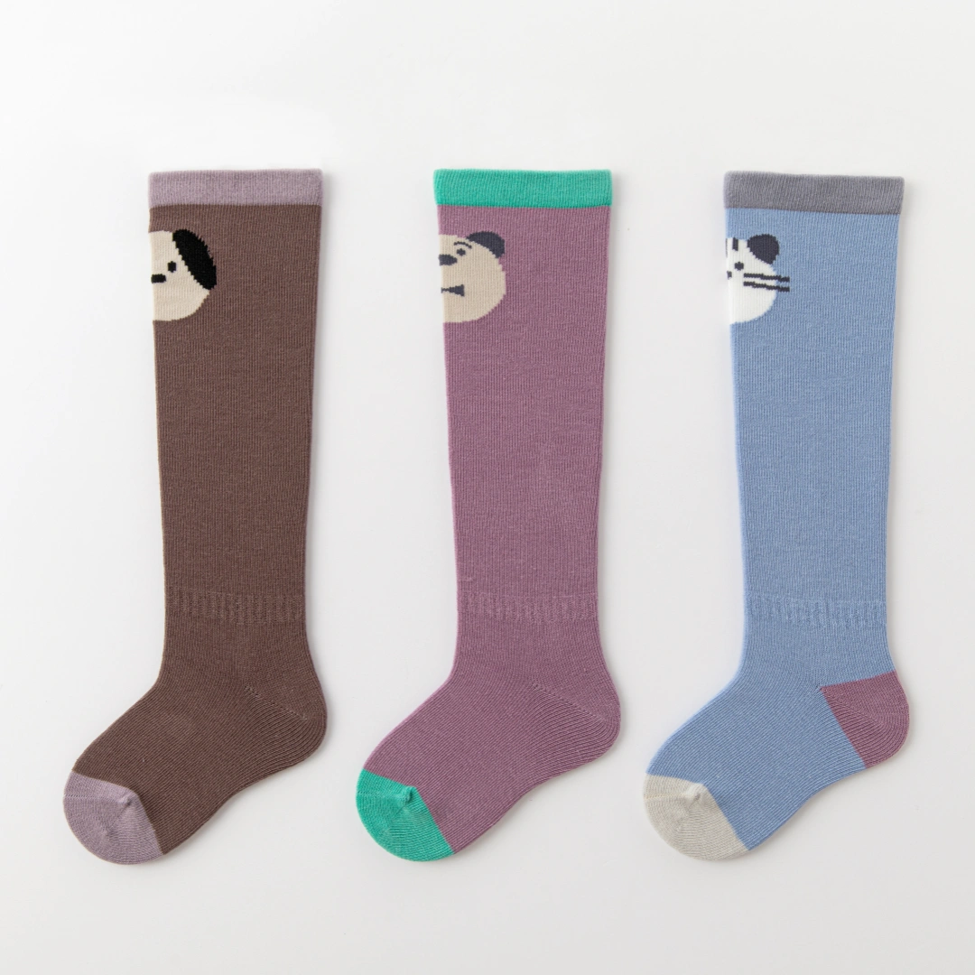 Baby’s Color-Block Knee-High Socks 3-Pack