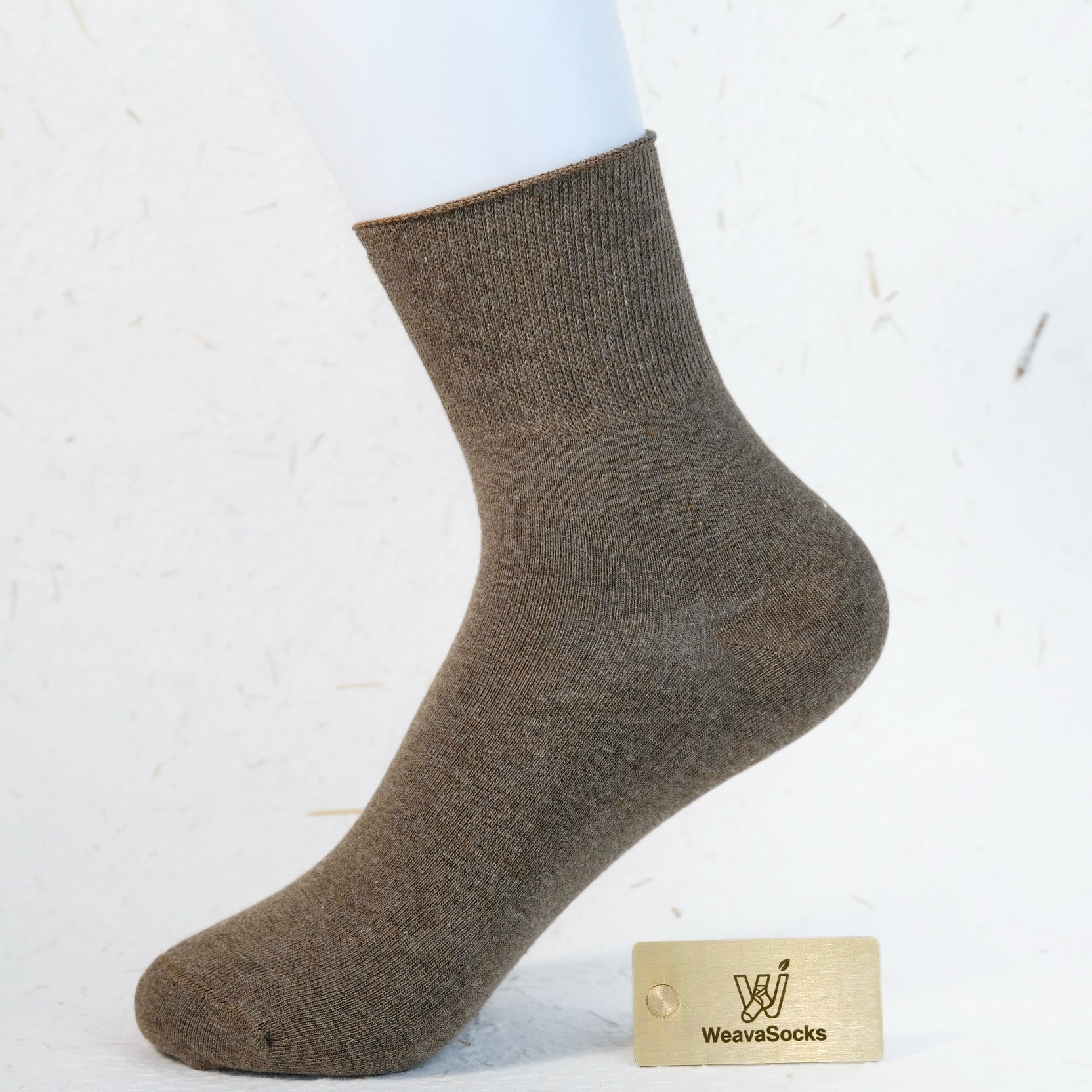 Women's 98% Cotton Non-Binding Quarter Socks