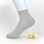 Women's 99% Supima® Cotton Breathable Mesh Ankle Socks - product photo showing breathable mesh comfort