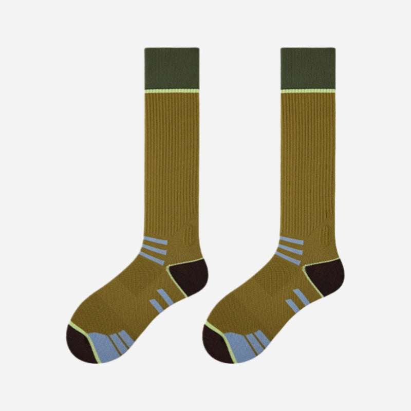Women's Mild Compression Performance Sport Socks - product photo showing seamless stretch comfort