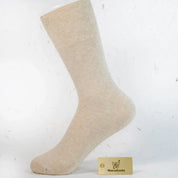 Women's 98% Cotton 7" Non-Binding Crew Socks