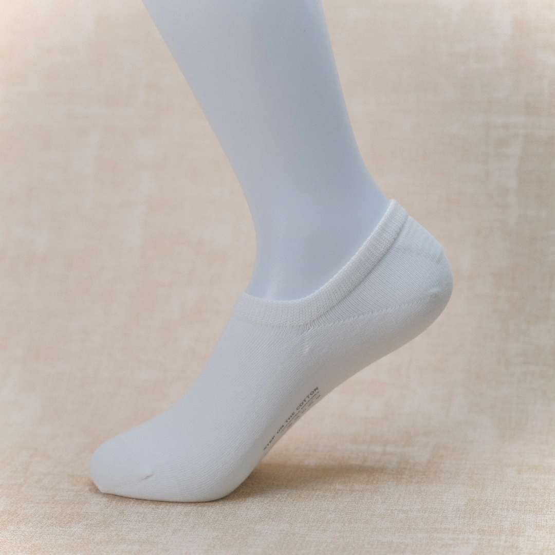 Kids & Petite Women's 95% Cotton Seamless No-Show Socks - sock set showing soft cotton comfort