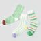 Women's Retro Modern Lurex Crew Socks (3-Pack) - sock set showing secure grip comfort