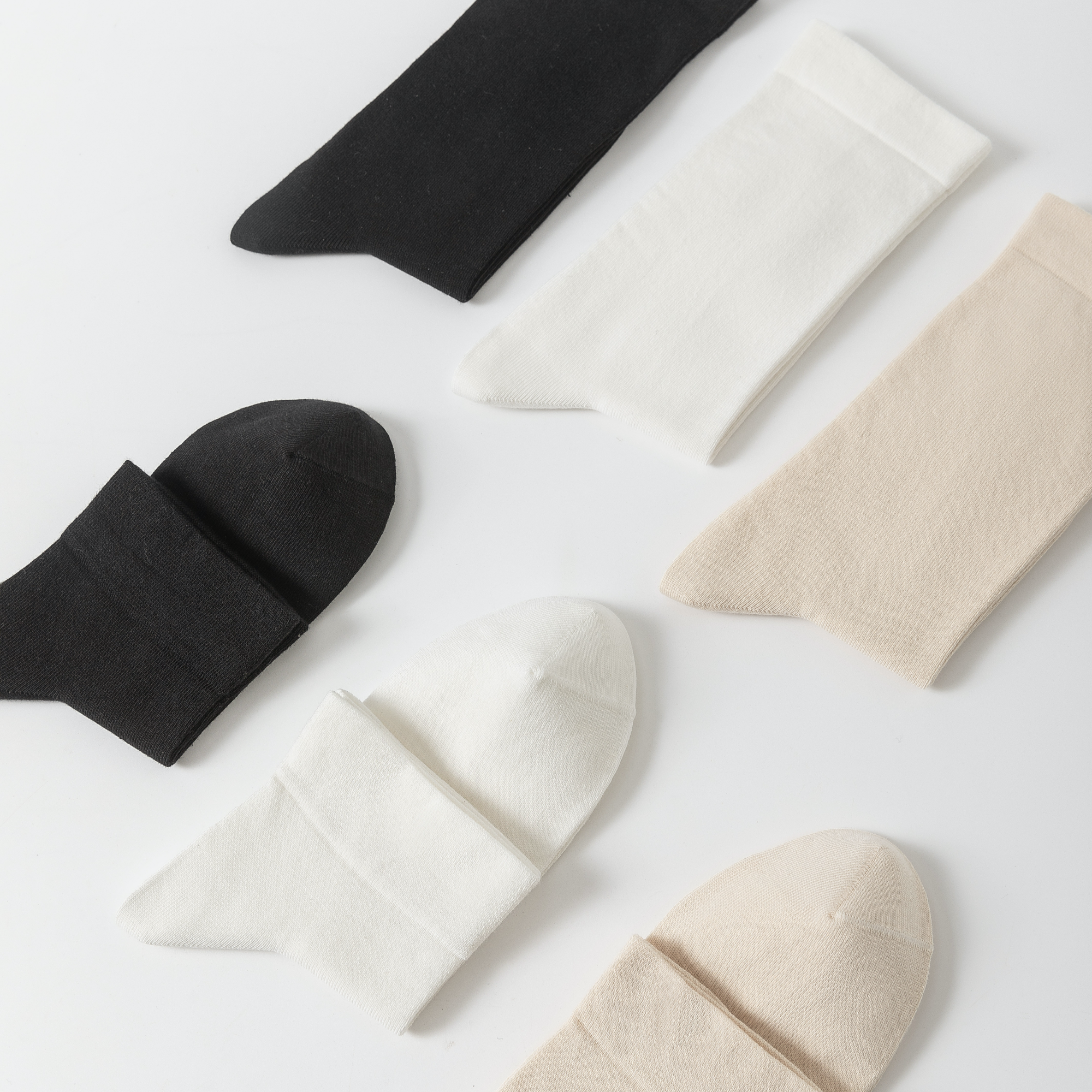 Women's WhisperSoft Crew Socks-5 Pack