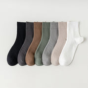 Men's 98% High-Cotton Non-Fading Quarter Socks