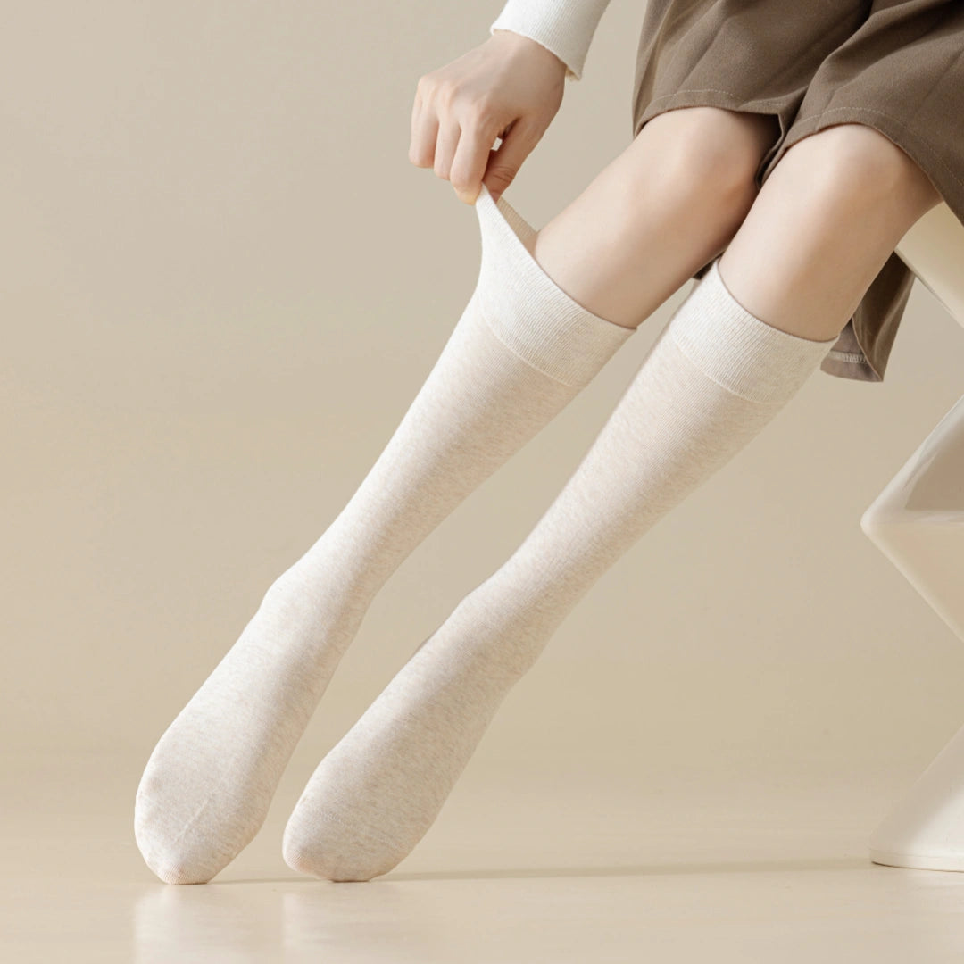 Soft Cotton Knee Highs
