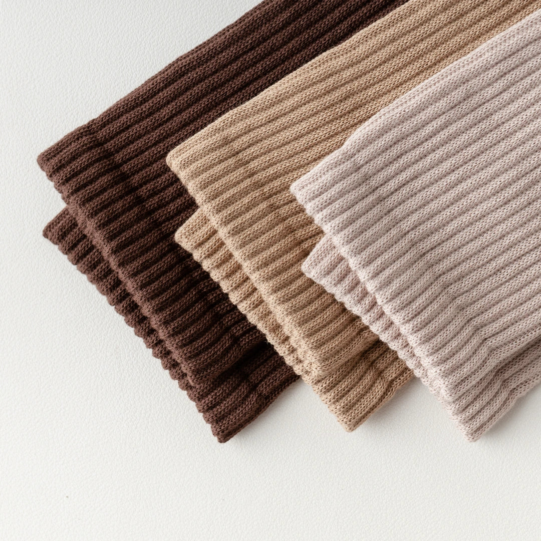 Men's 92% Cotton Ribbed Tall Crew Socks