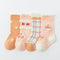 Baby & Toddler Sweet Bunny Garden Socks 4-Pack - sock set showing secure grip comfort