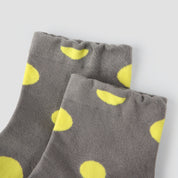 "Geometric Muse" Textured Pattern Ankle Socks 3-Pack