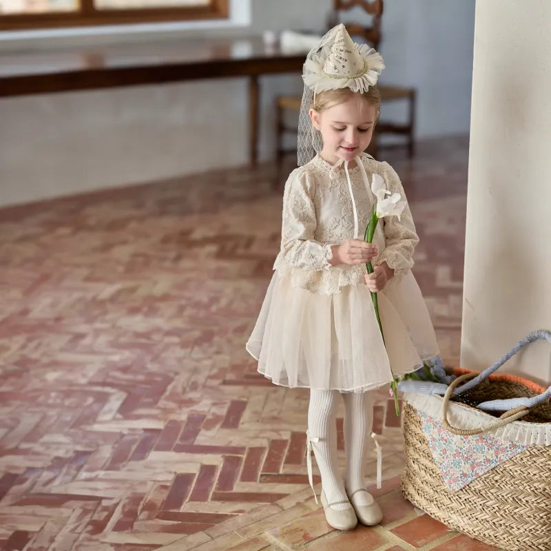 Princess Ribbed Tights