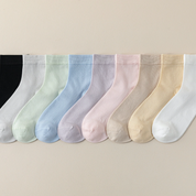 Women's 10% Silk & Modal Antibacterial Ankle Socks - product photo showing modal and mulberry silk comfort
