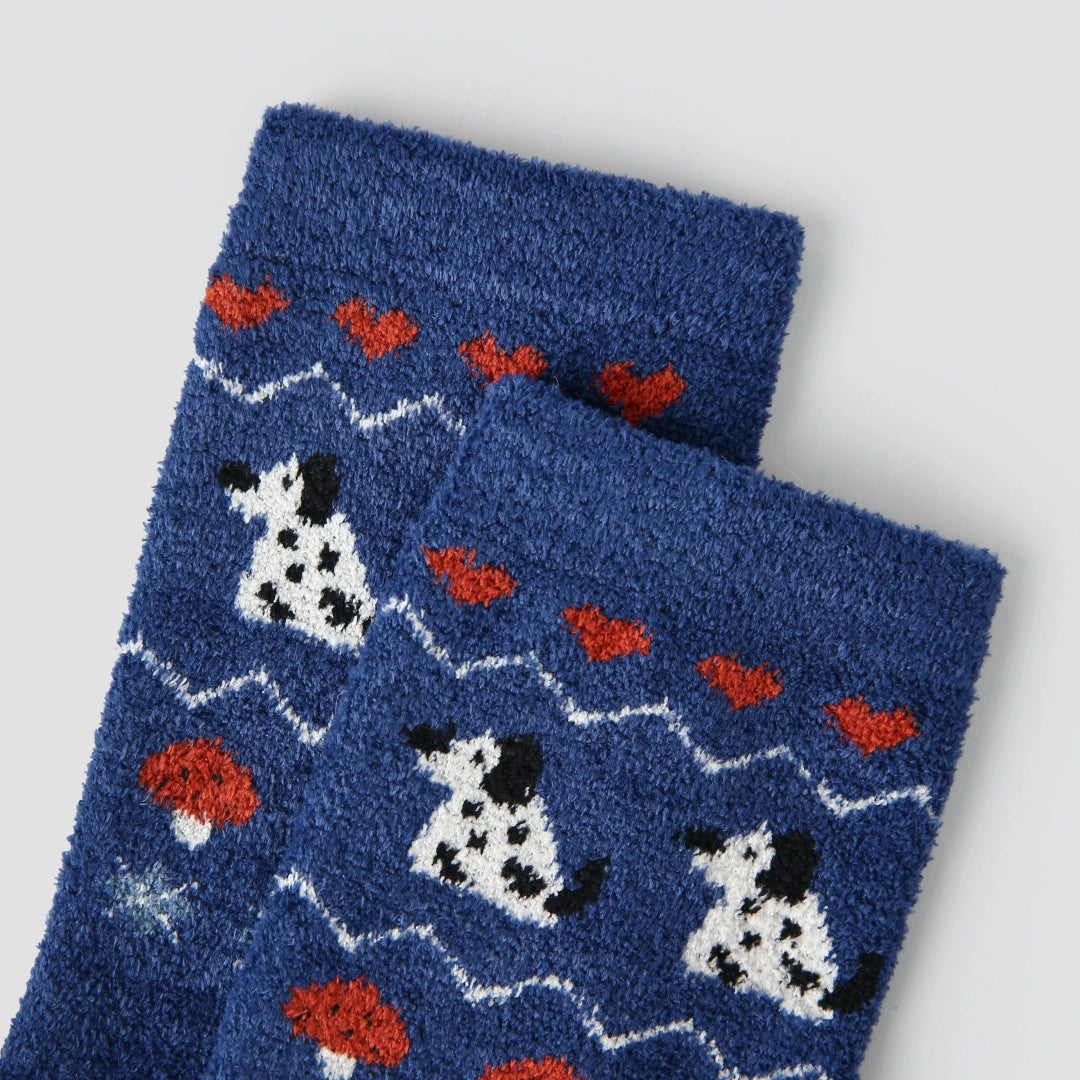 Fuzzy Cabin Socks