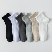 "Titan Mesh" Big & Tall Men's Ankle Socks - product photo showing breathable mesh comfort
