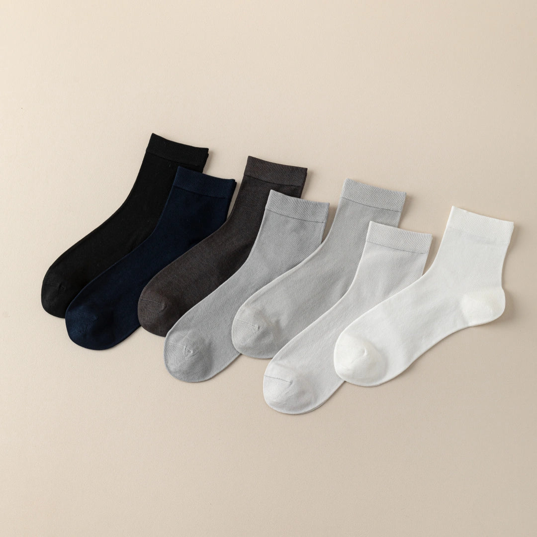 Men's Silk & Modal Ultra-Thin Cooling Quarter Socks
