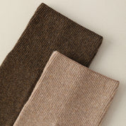 Men's Heathered 98% Cotton Loose Top Socks