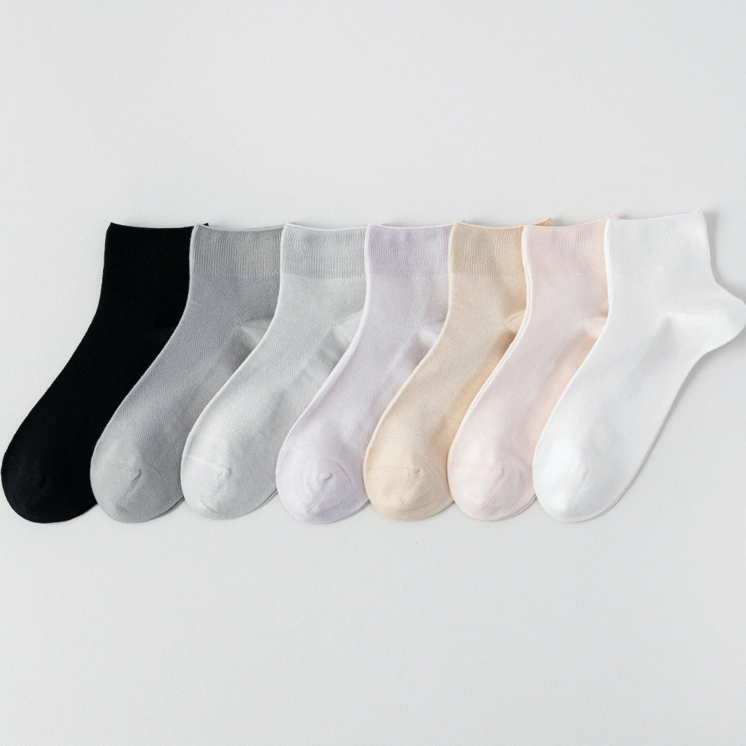 Women's 99% Authentic Supima® Cotton Mesh Ankle Socks
