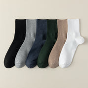 Men's Big & Tall 98% Cotton Loose Top Socks