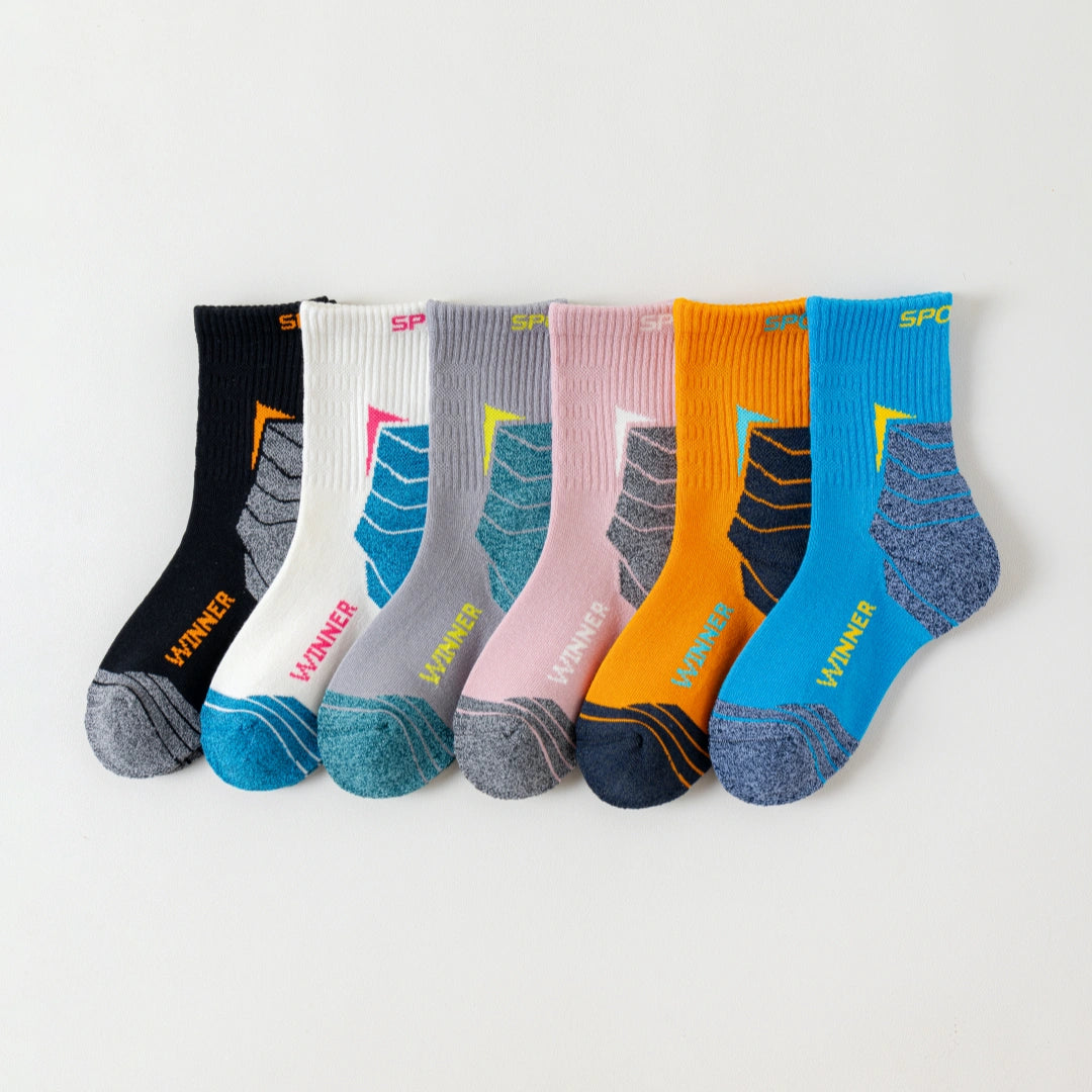 Kids' Pro Performance Cushioned Basketball Socks
