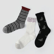 Women's Metallic Shimmer Mesh Crew Socks (3-Pack) - sock set showing breathable mesh comfort
