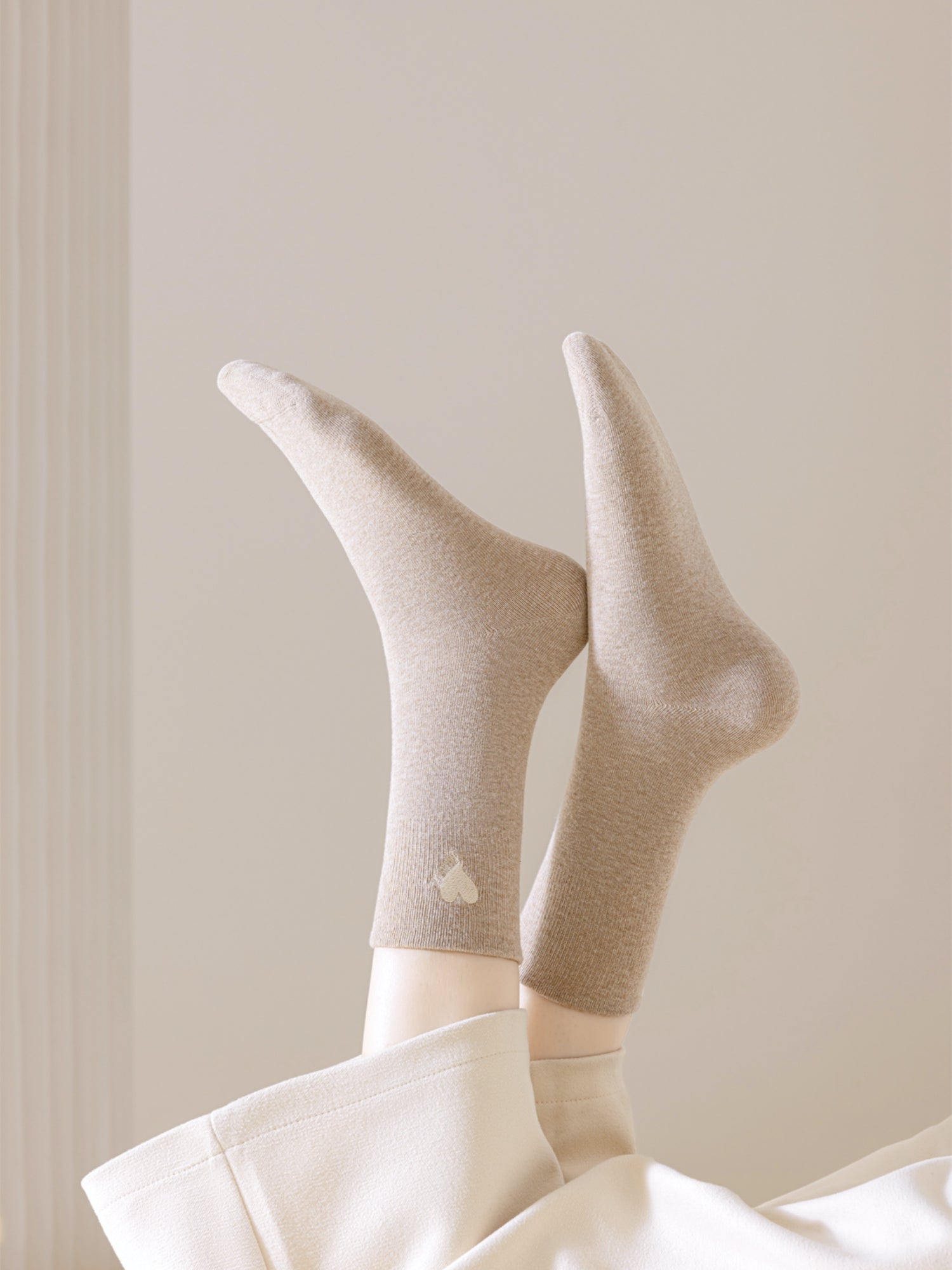 Women's Mini Heart Cotton Socks-1 Pack