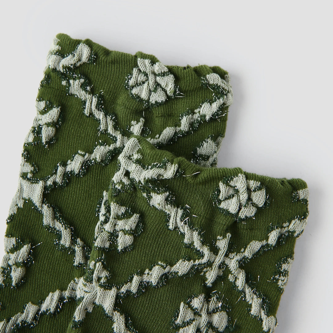 Intricate Floral Socks