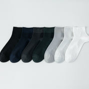 Men's 99% Supima® Cotton Breathable Mesh Ankle Socks - product photo showing breathable mesh comfort
