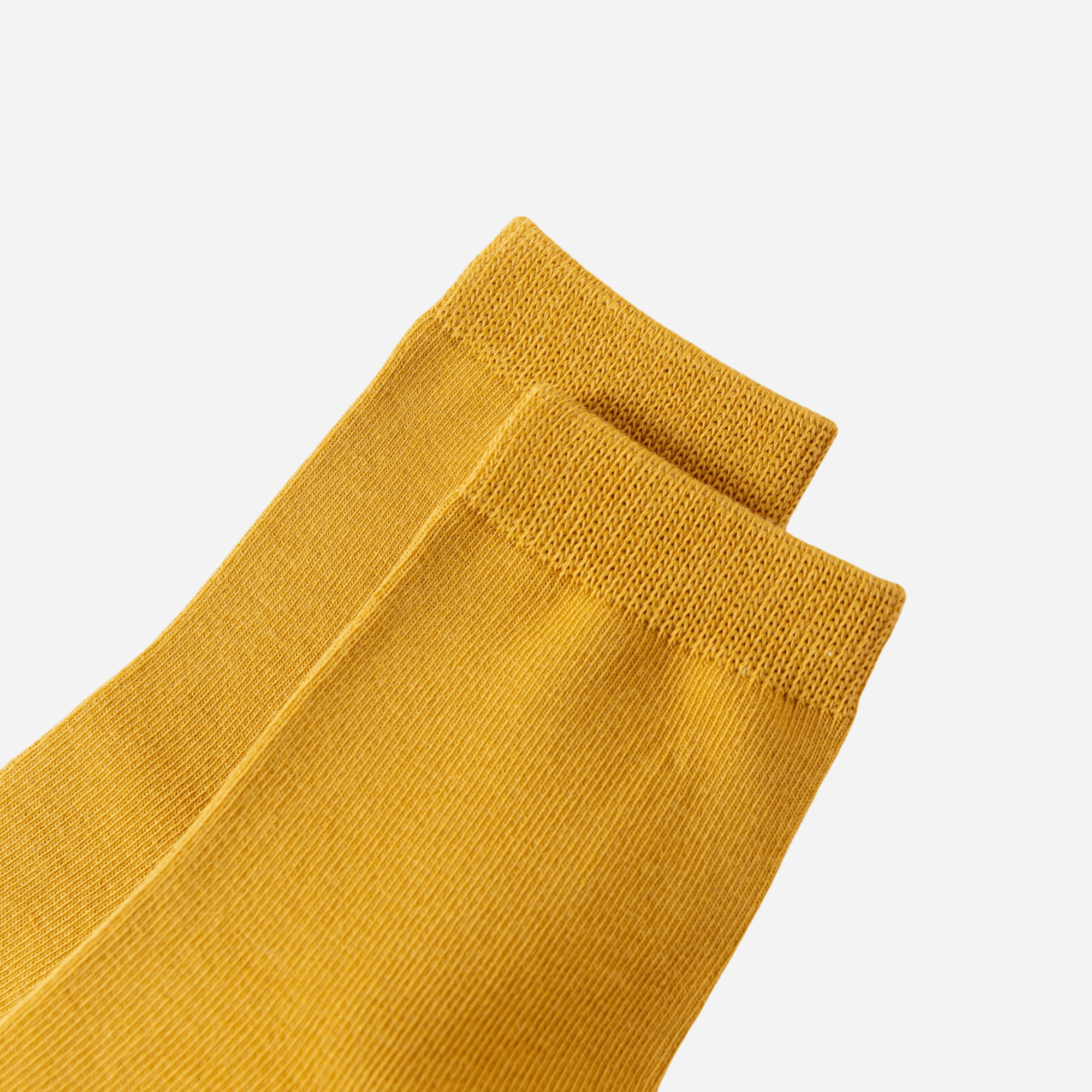 Kid's Organic Cotton Solid Crew Socks Cream - 4 Pairs - Weavasocks