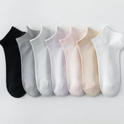 Women's 99% Supima® Cotton Breathable Mesh Low Cut Socks - product photo showing breathable mesh comfort