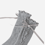 Kid's Ruffle Cuff Knit Socks - 3 Pairs - Weavasocks