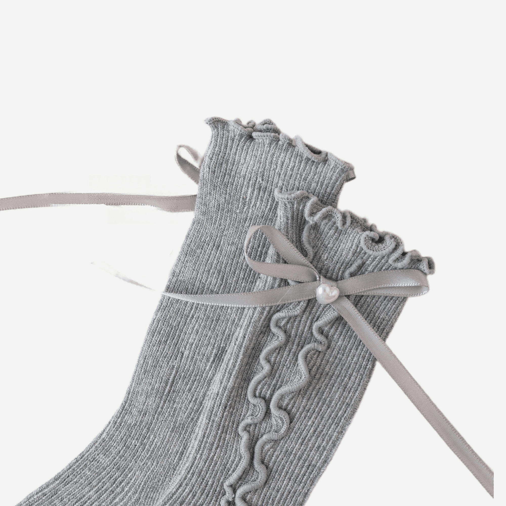 Kid's Ruffle Cuff Knit Socks - 3 Pairs - Weavasocks