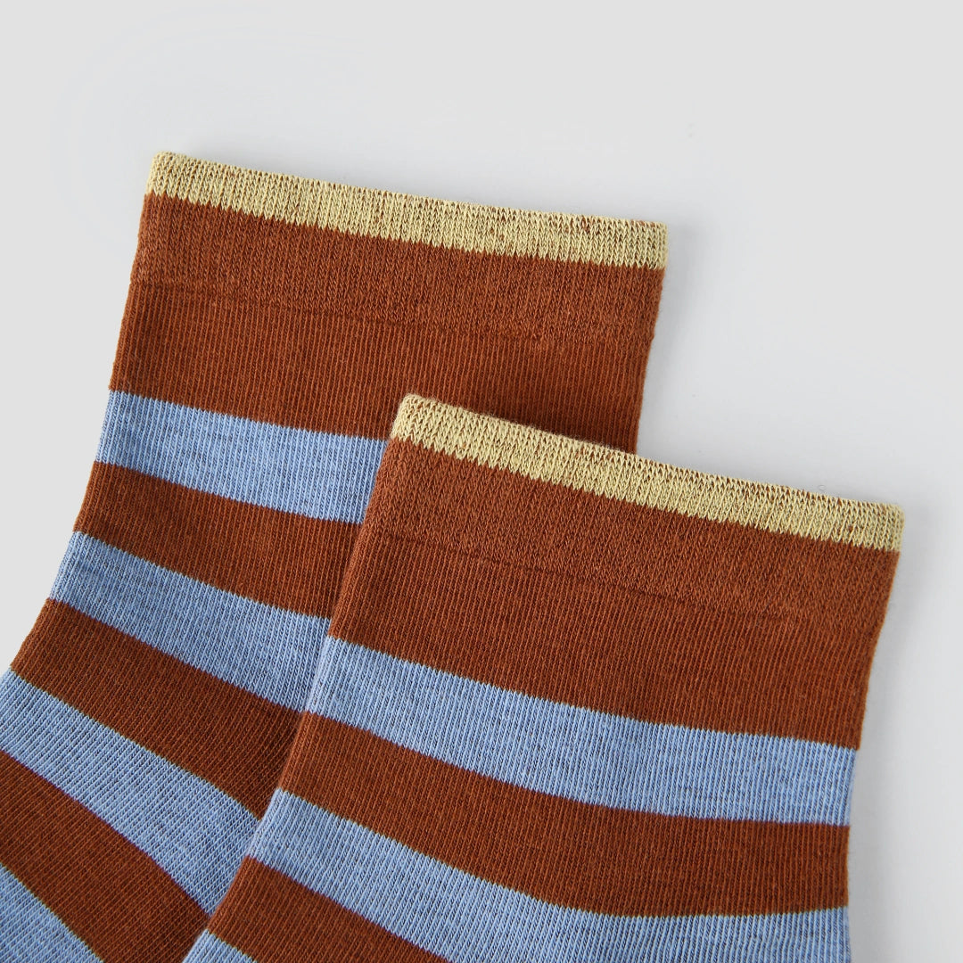 "Artisan Soul" 3D Textured Ankle Socks 3-Pack